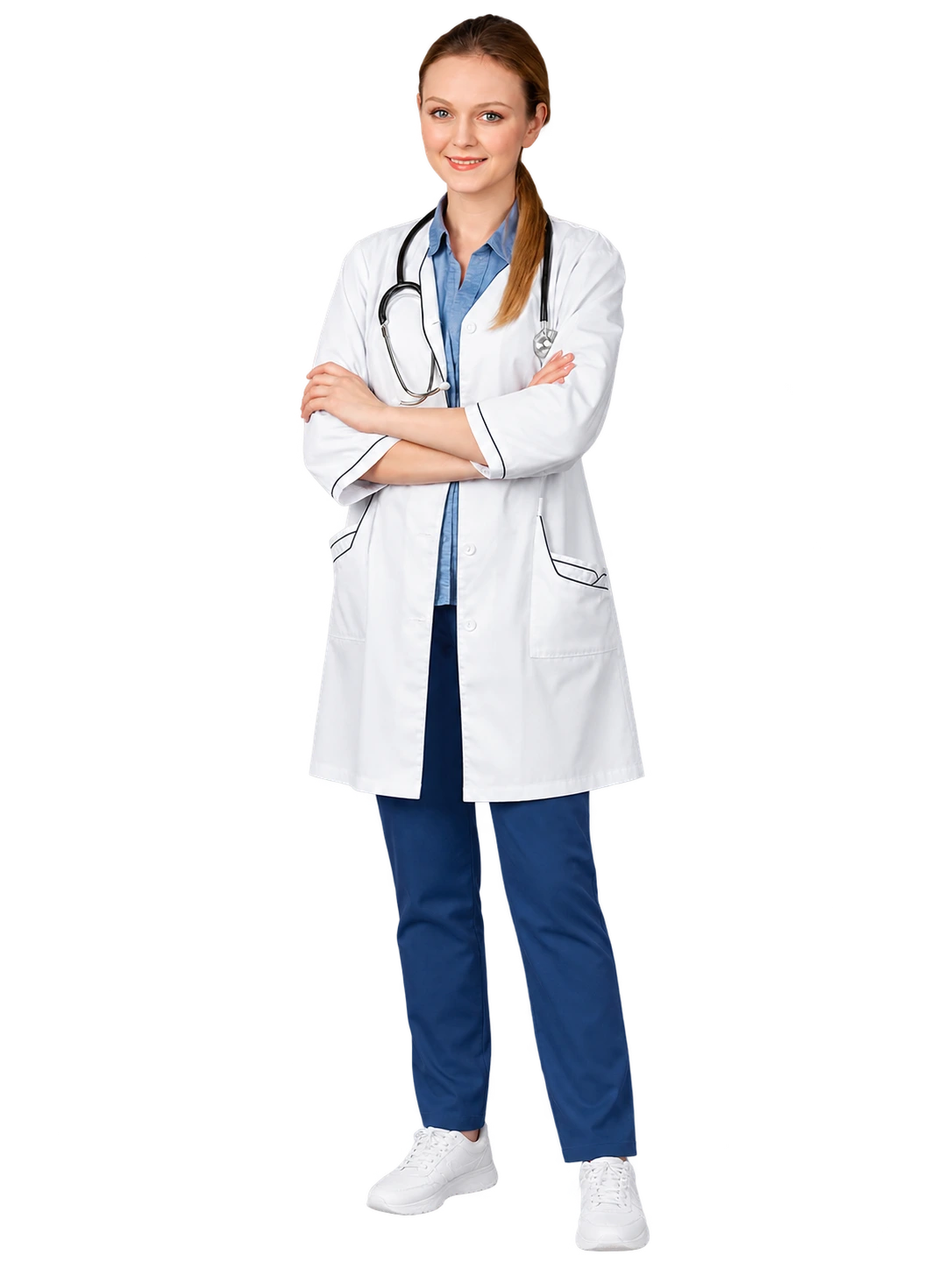Retrato de un doctor con los brazos cruzados