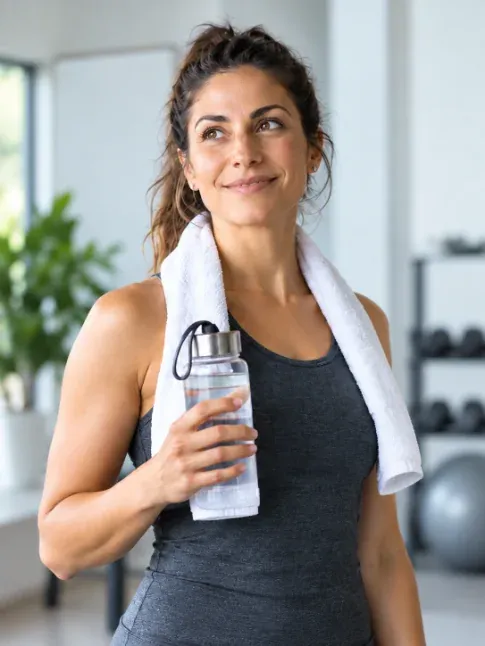 Adult patient in a healthy, active lifestyle moment